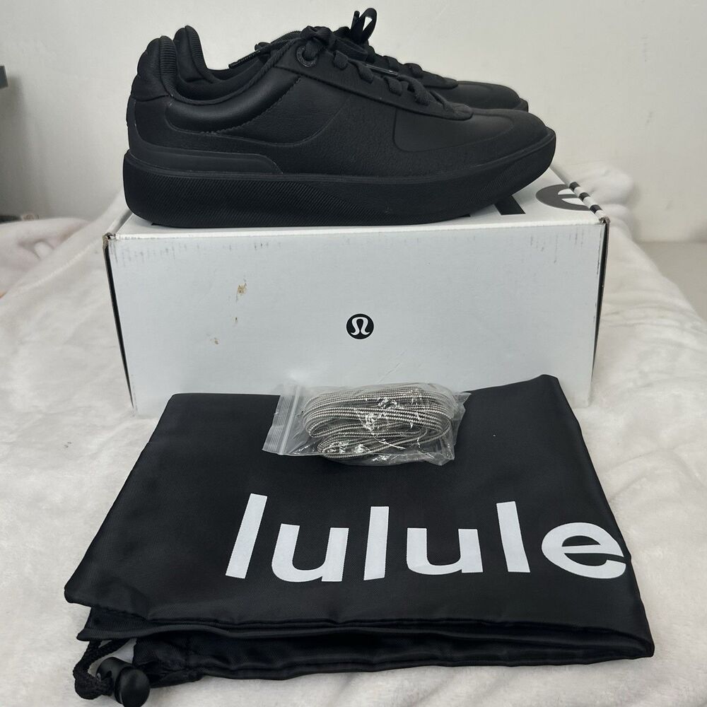 Lululemon Cityverse Sneakers Women 6.5 Black Lifestyle Shoes with Box